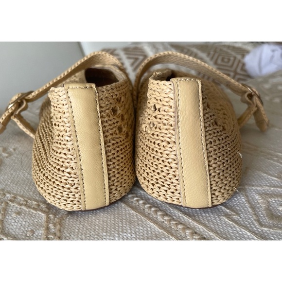 EUC Steve Madden Alara Beige Woven Ballet Flats, Size 9.5 - Picture 11 of 13